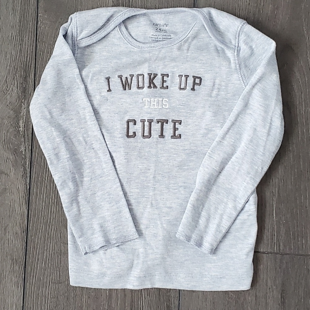 NWOT I Woke Up This Cute Long-Sleeved Tee